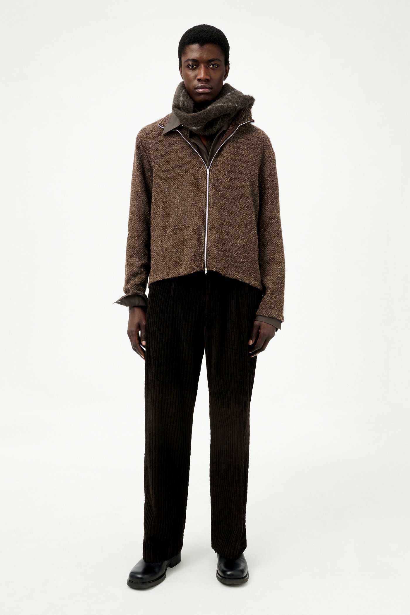 SHRUNKEN FULLZIP POLO 1