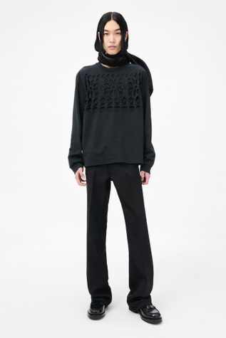 Tour Longsleeve Cut Fairisle Ink Band Jersey