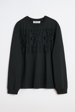 Our Legacy - Tour Longsleeve Cut Fairisle Ink Band Jersey