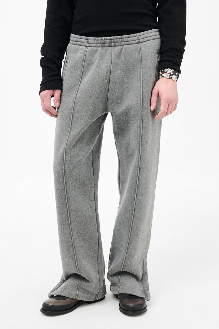 Our legacy トラックスウェットパンツ Our Legacy - Track Pants Worn Black Hefty Fleece