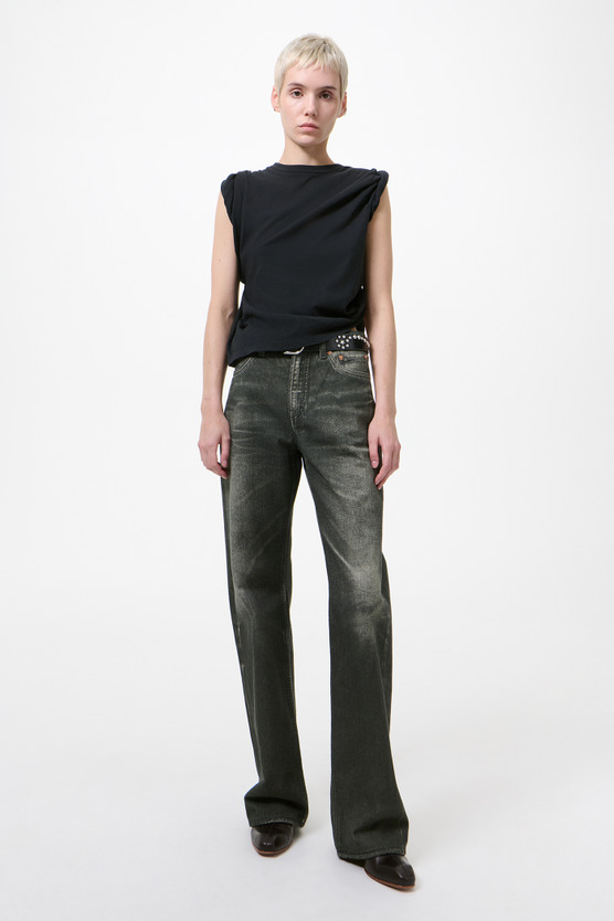 Our Legacy - Twisted T-Shirt Washed Black Legacy Jersey