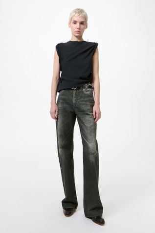 Our Legacy - Twisted T-Shirt Washed Black Legacy Jersey