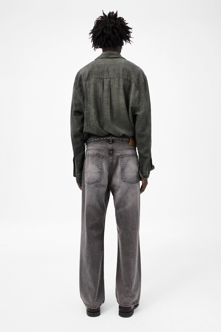 パンツ OUR LEGACY Third Cut Black Selvedge 28 Our Legacy - Third Cut Black Selvedge