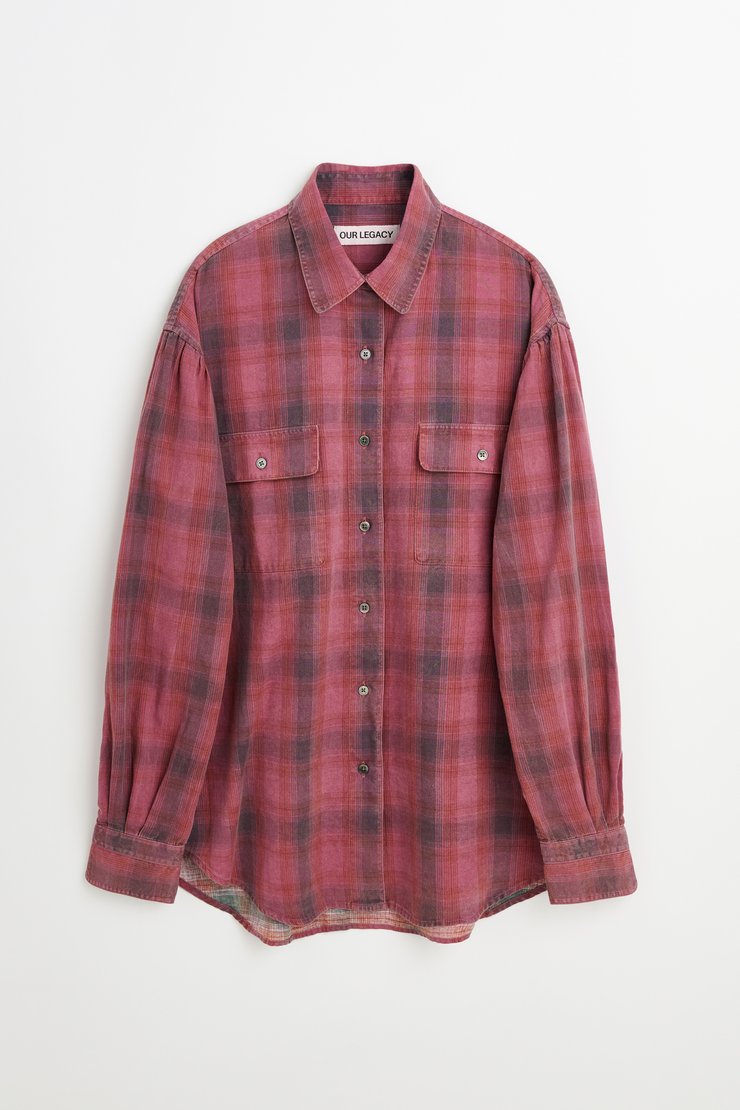 Our Legacy - Our Legacy Dime Shirt Idaho Flannel Check