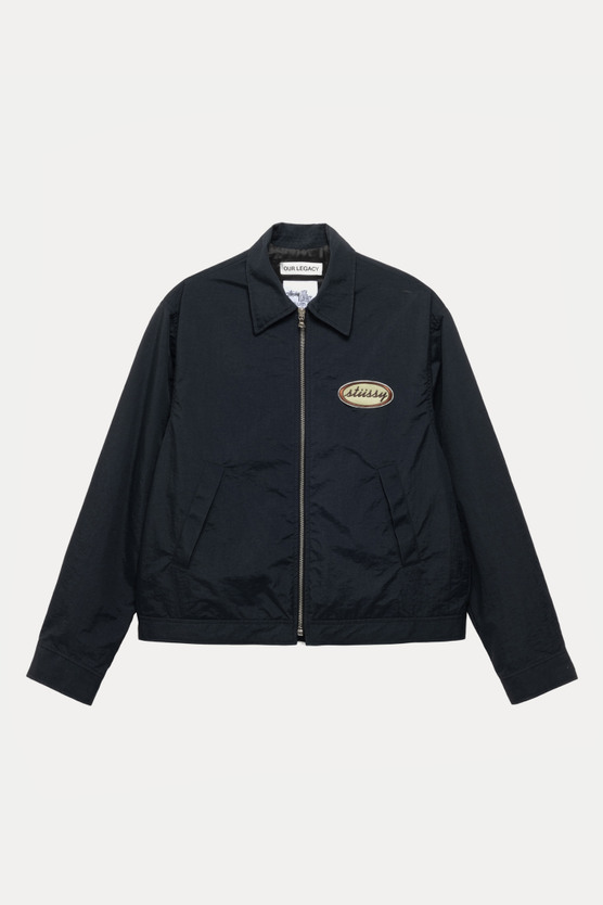 ジャケット・アウター our legacy COCKPIT BLOUSON Our Legacy - Cockpit Blouson Black Aero Nylon