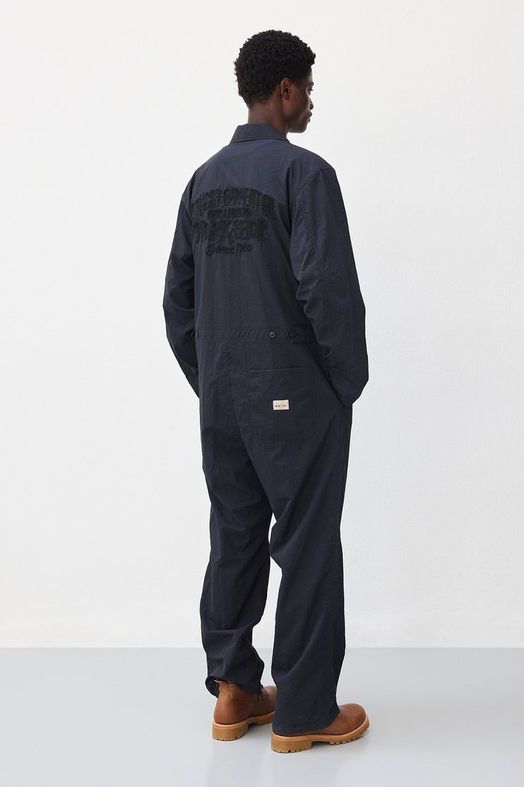 Our Legacy x Stüssy BOILERSUIT ジャンプスーツ Our Legacy - Boilersuit Midnight Nylon Taffeta