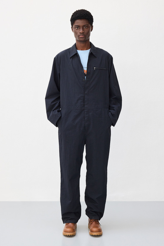 Our Legacy x Stüssy BOILERSUIT ジャンプスーツ Our Legacy - Boilersuit Midnight Nylon Taffeta
