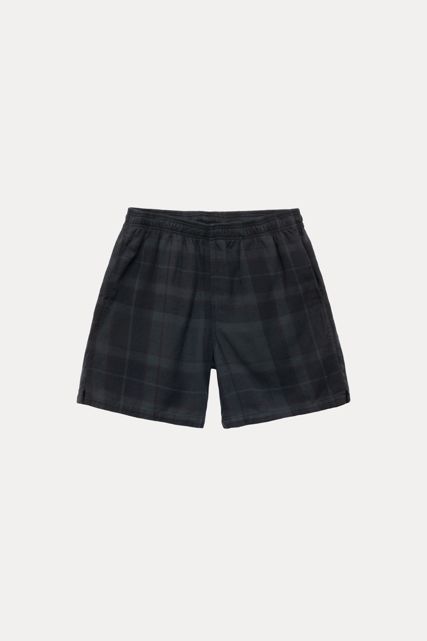 Our Legacy - Laguna Short Overdyed Black Flannel Check