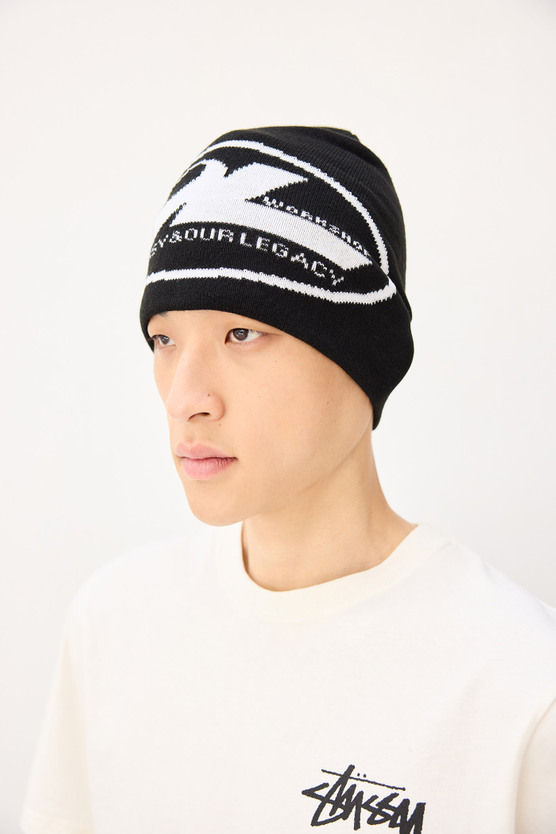 帽子 Stussy x Our Legacy Work Shop Skullcap Stussy x Our Legacy Work Shop Skullcap Black Brown Fire