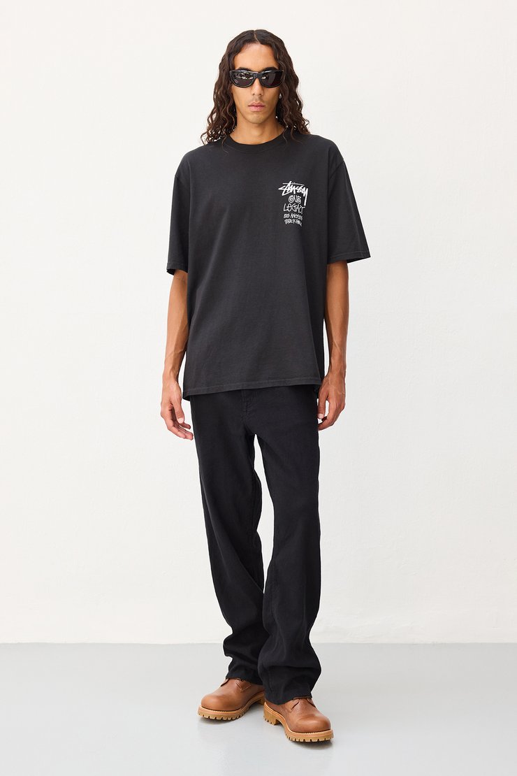 Our Legacy - OL Surfman Pig. Dyed Tee Black