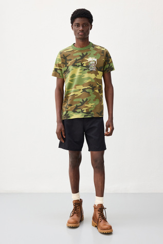 Ol Surfman Pig. Dyed Tee Camo