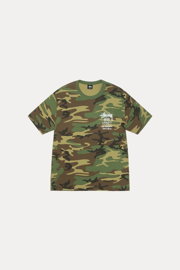 Tシャツ・カットソー Stussy x Our Legacy Work Shop Surfman Pigment Dyed Black Buy Stussy x Our Legacy Work Shop Surfman Pigment Dyed Tee