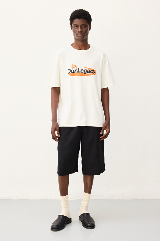 Our Legacy - OL Swirl Pigment Dyed Tee Natural