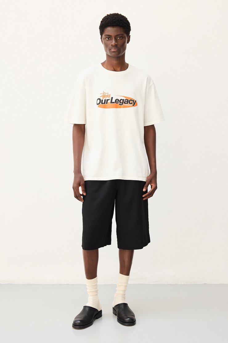 Our Legacy - OL Swirl Pigment Dyed Tee Natural