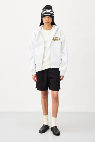 『Stussy x Our Legacy』Work Shop Oval Zip Hoodie Navy 25SS stussy-our-legacy-work-shop-
