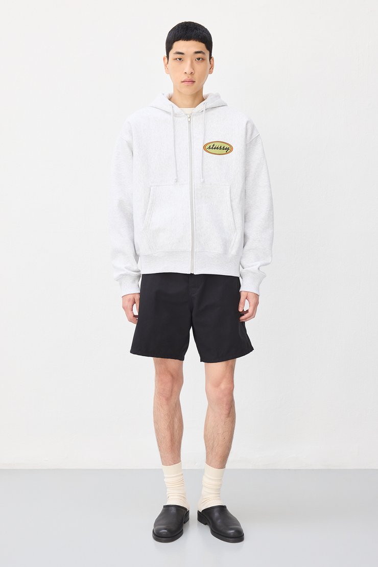 ★OUR LEGACY★ Zipper Short Sleeve Knit Hoodie White W2233KS 14199_476c6e734d-