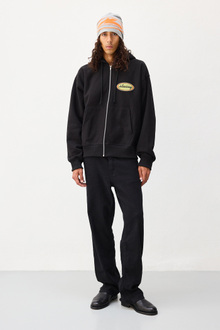 Our Legacy - OL Oval Zip Hood Black