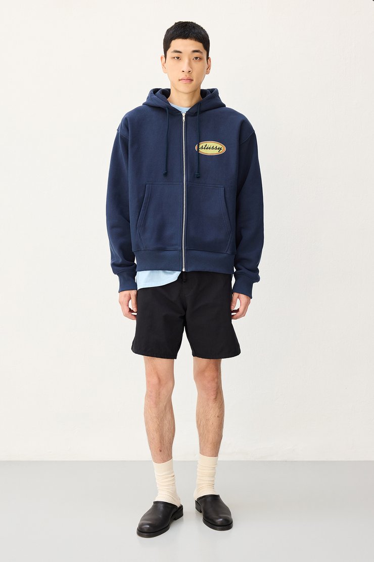 Our Legacy - OL Oval Zip Hood Navy