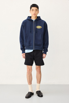 Our Legacy - OL Oval Zip Hood Navy