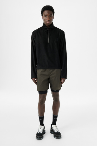 Sport Half Zip Black
