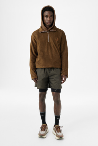 Sport Half Zip Brown