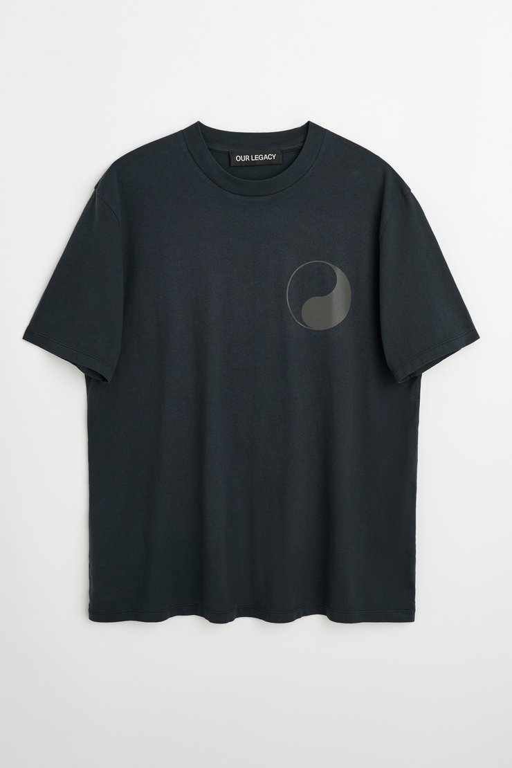 Our Legacy - Box T-Shirt Black Reflective Print