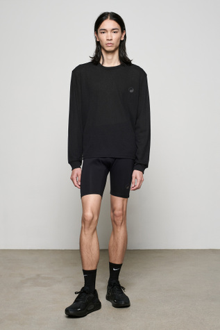 Waffle Longsleeve Black