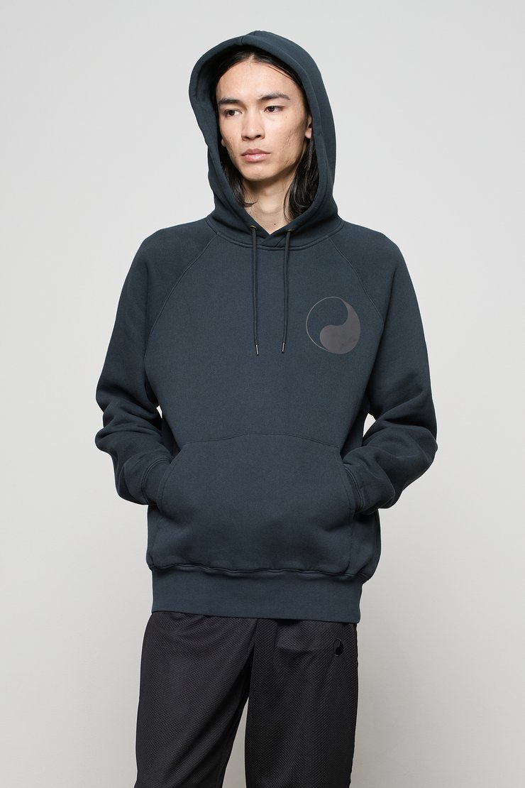 Our Legacy - Work Shop Hood Black Reflective Print