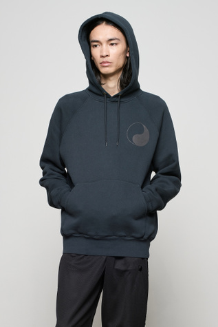 Work Shop Hood Black Reflective Print
