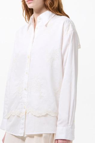 Our Legacy - Precious Shirt Ivory Cloud Breezey Cotton