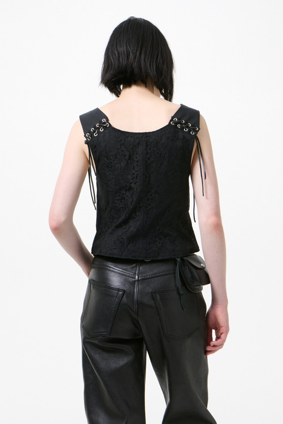 Our Legacy - Tough Vest Studio Black Micro Canvas Our Legacy - Tough Vest Studio Black Micro Canvas