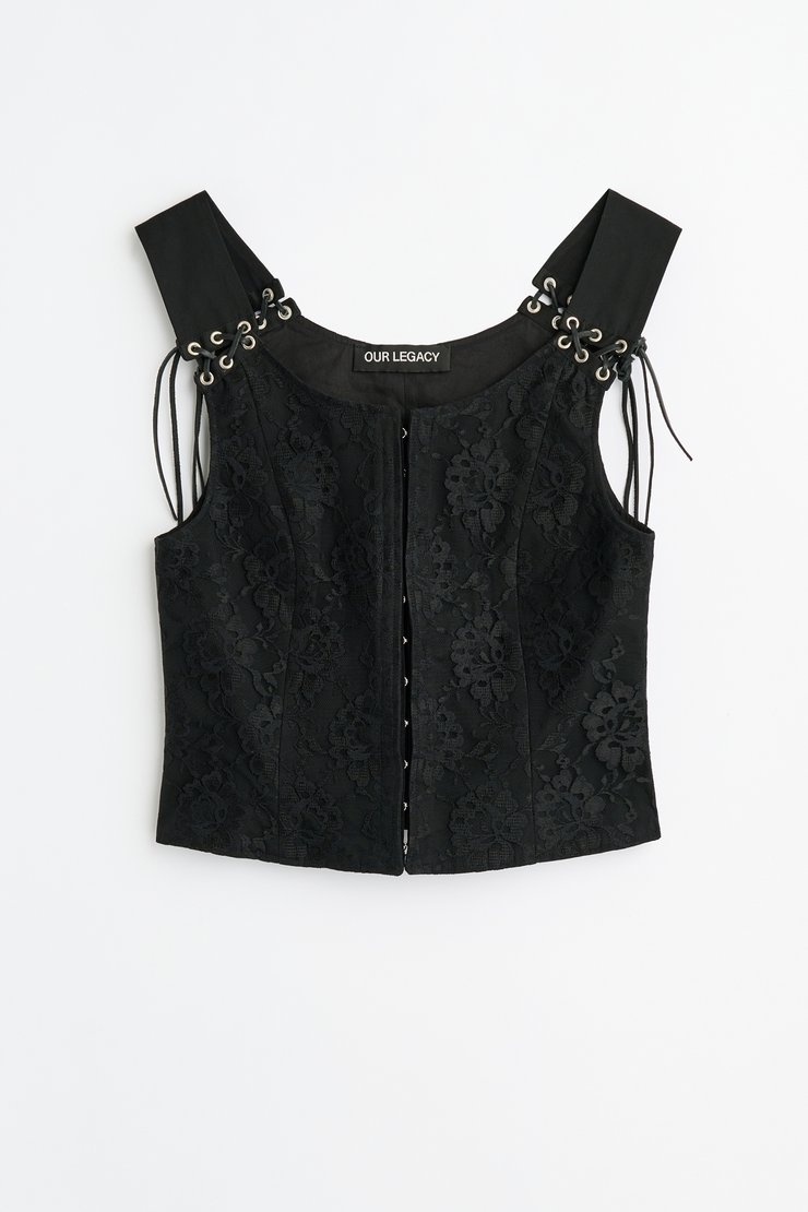 Our Legacy - Tough Vest Studio Black Micro Canvas