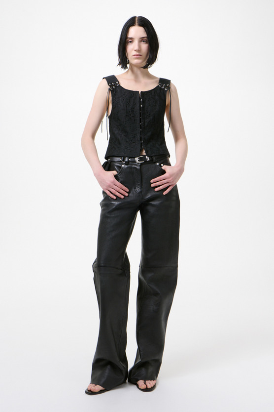 OUR LEGACY ブラック タフベスト Our Legacy - Tough Vest Studio Black Micro Canvas