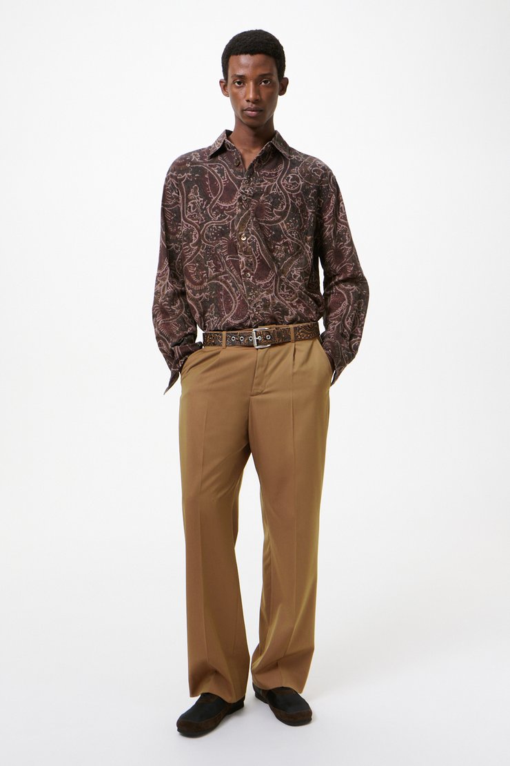 Our Legacy - Borrowed Chino Bronze Cangiante Fine Wool