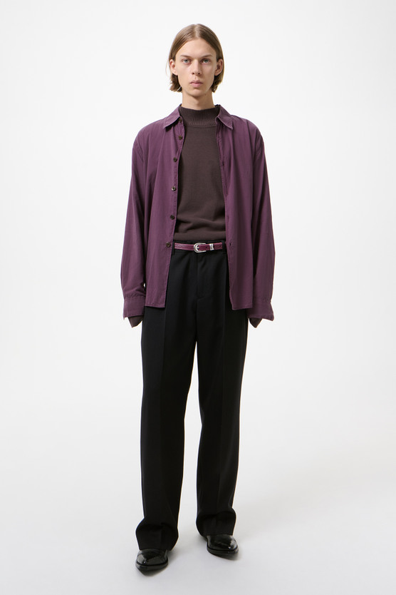 Our Legacy - Borrowed Chino Coarse Black Gabardine Our Legacy - Borrowed Chino Coarse Black Gabardine