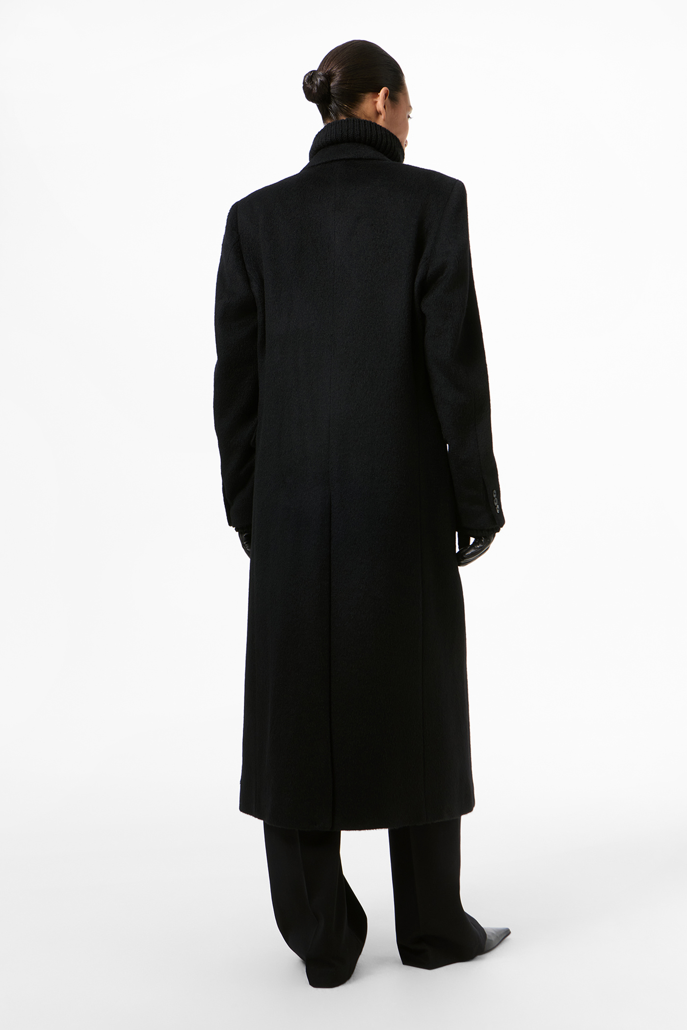 Our Legacy - Manta Coat Black Hairy Wool