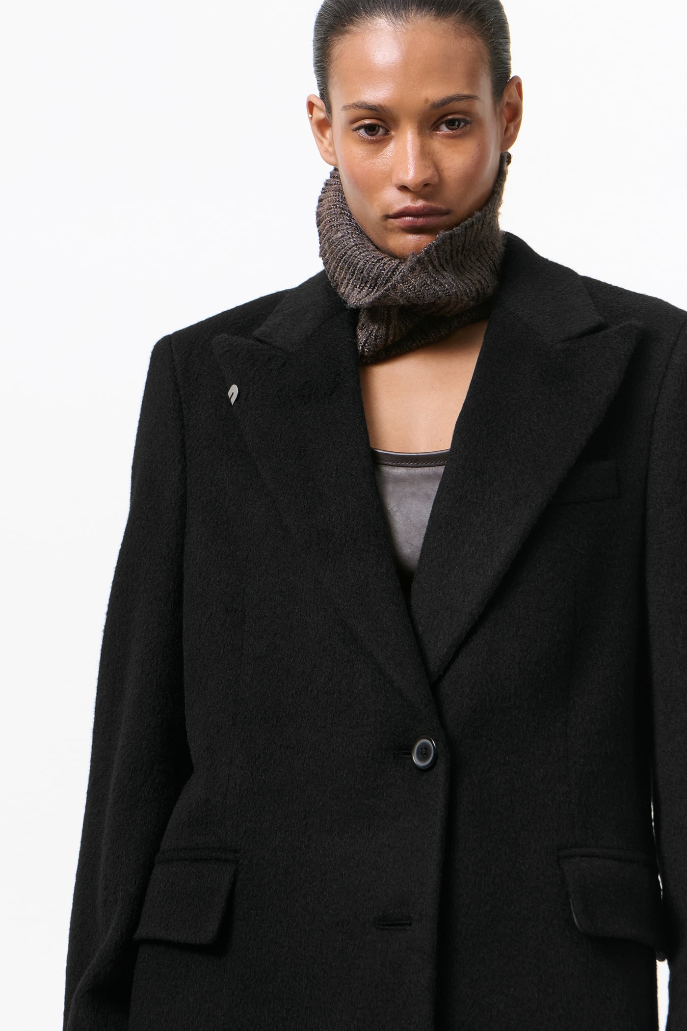 Our Legacy - Manta Coat Black Hairy Wool