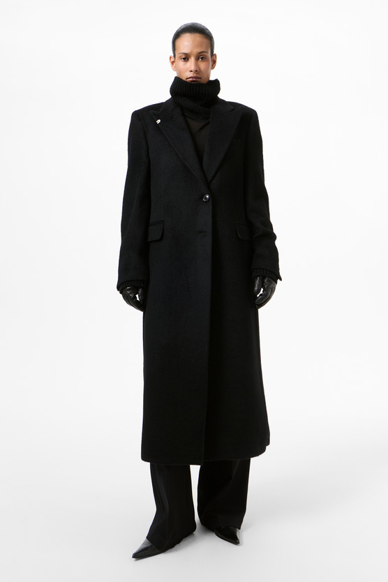 Our Legacy - Manta Coat Black Hairy Wool