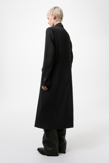 Our Legacy - Manta Coat Coarse Black Gabardine