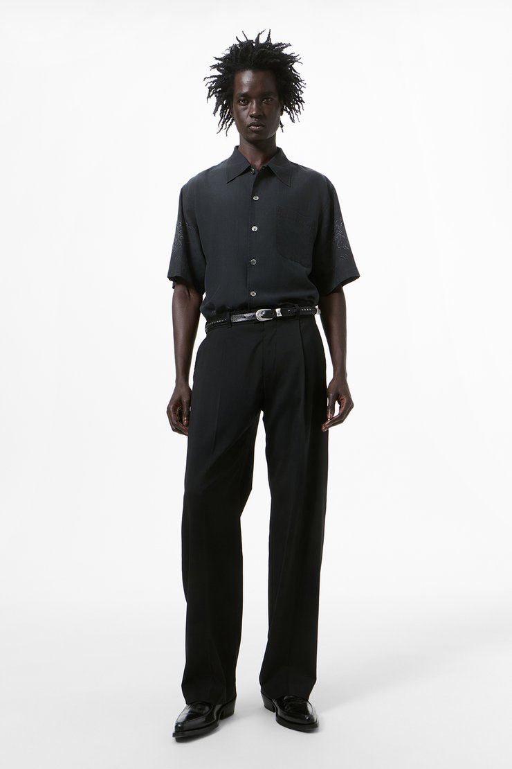 Our Legacy - Slack Trouser Black Worsted Wool
