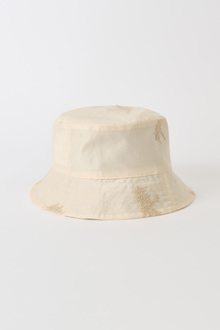 Our Legacy - Bucket Hat Ivory Bloom Ethereal Veil