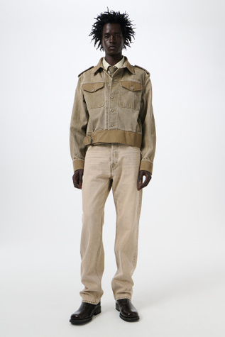Battle Jacket Dusty Olive Pigment Twill