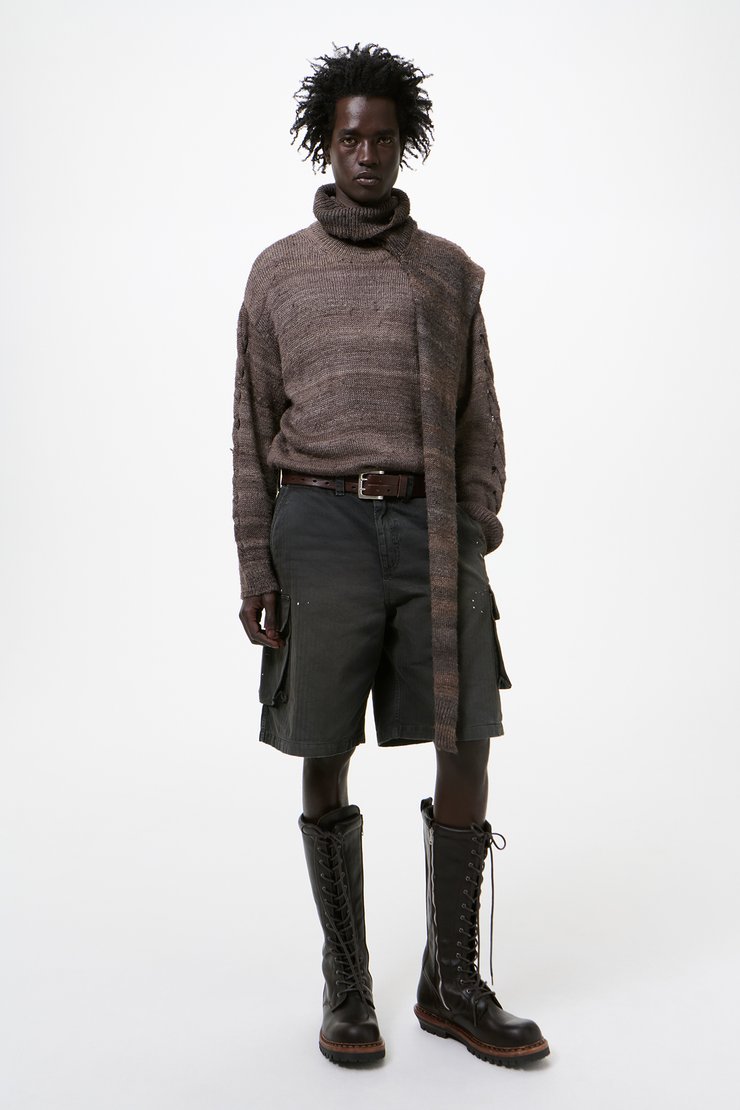 MOUNT SHORTS - Nebula Wash Jungle Herringbone