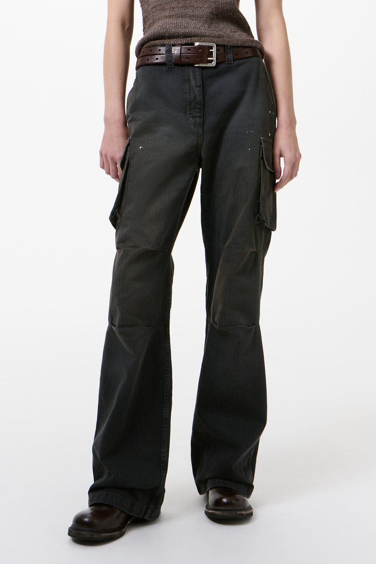 Our Legacy - Peak Cargo Nebula Wash Jungle Herringbone