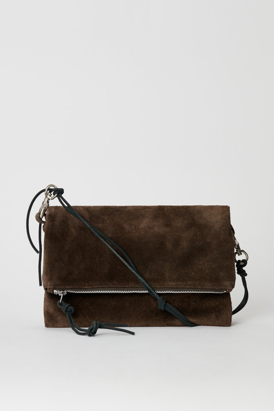 Our Legacy - Necessity Bag Wenge Brown Wet Suede