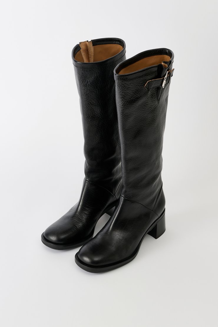 Our Legacy - Alta Boot Deep Black Leather