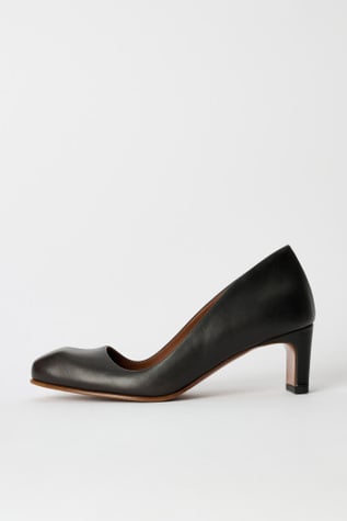 Karasu Pump Dark Chocolate Rich Calfskin