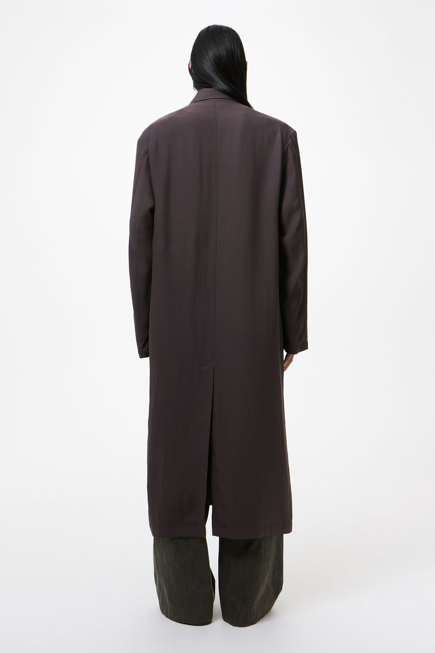 Our Legacy - Dolphin Coat Coarse Black Gabardine