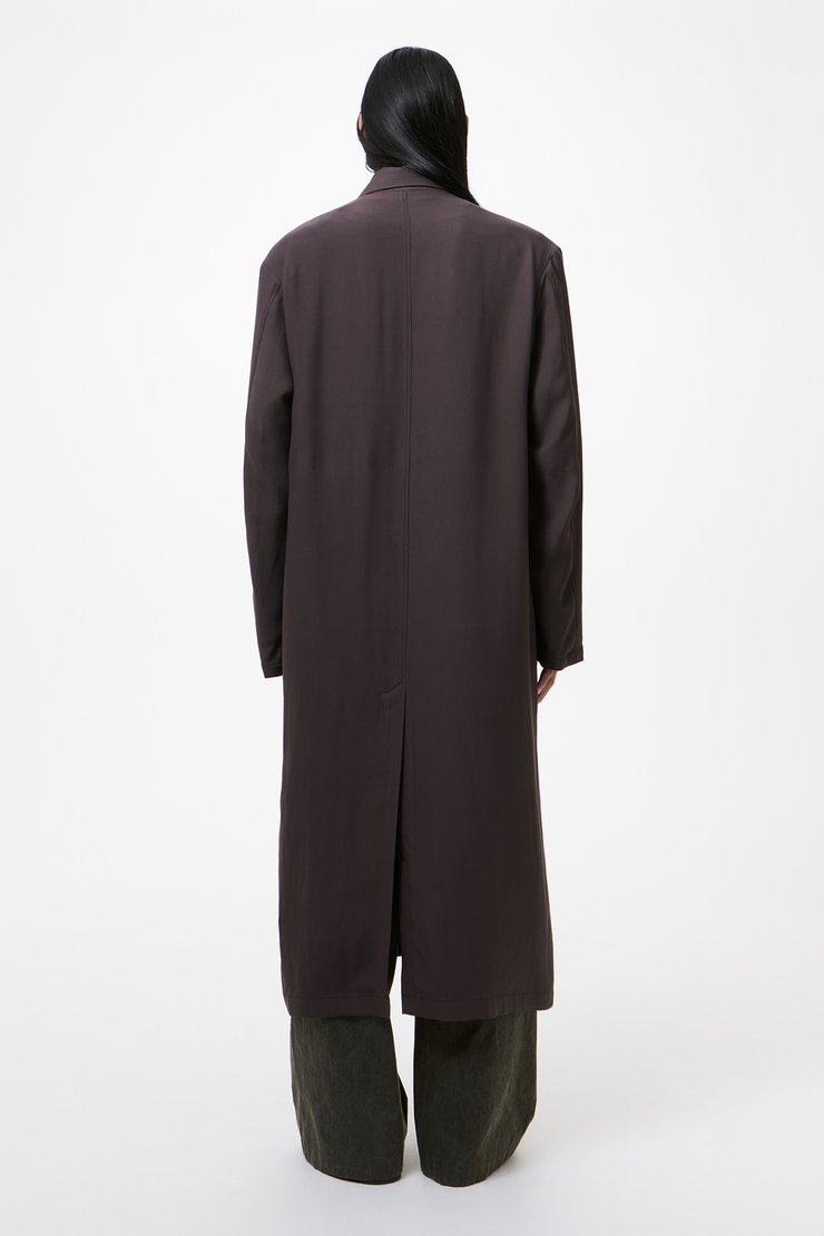 Our Legacy - Dolphin Coat Coarse Black Gabardine