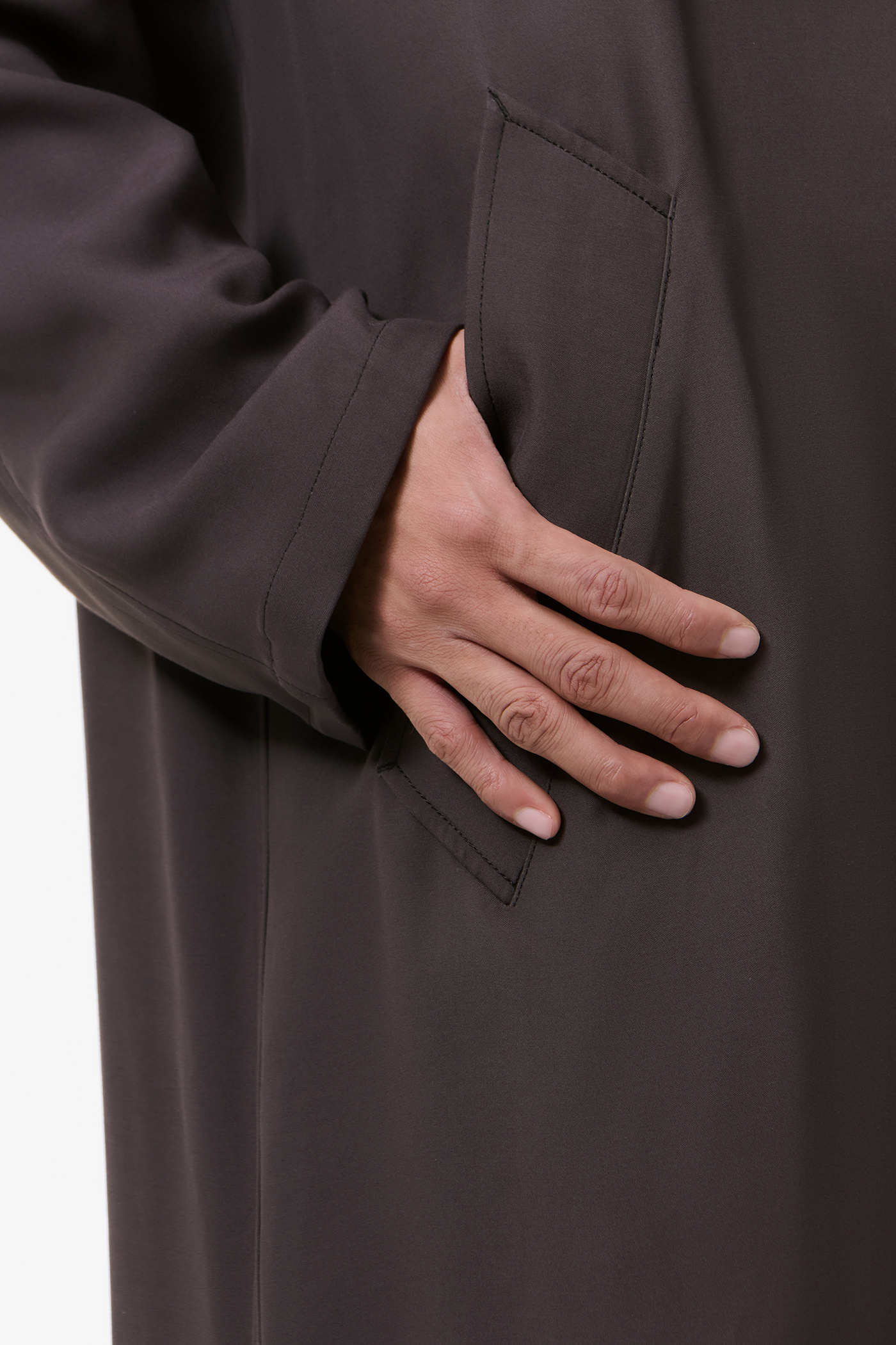 Our Legacy - Dolphin Coat Coarse Black Gabardine